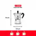 Cafetera Italiana Moka Express Bialetti Original (3 Tazas)