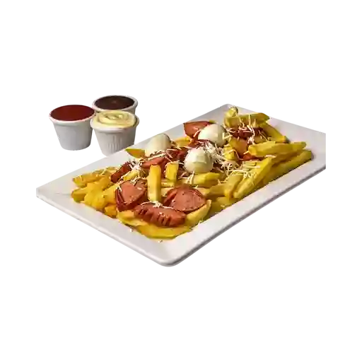 Salchipapas Especial