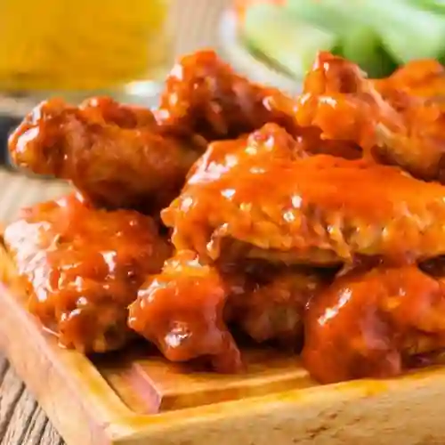 Alitas en Salsa Picante