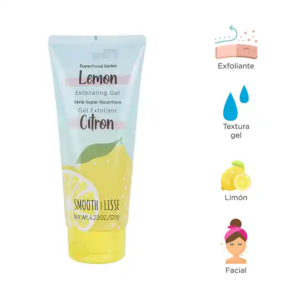 Limpiador Facial en Gel Exfoliante de Limón Miniso