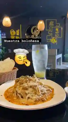 Pastas Boloñesa