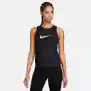 Nike Polera One Swsh Hbr Tank Blanco Para Mujer Talla S