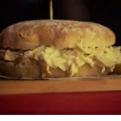 Sandwich de Pollo con Champiñones