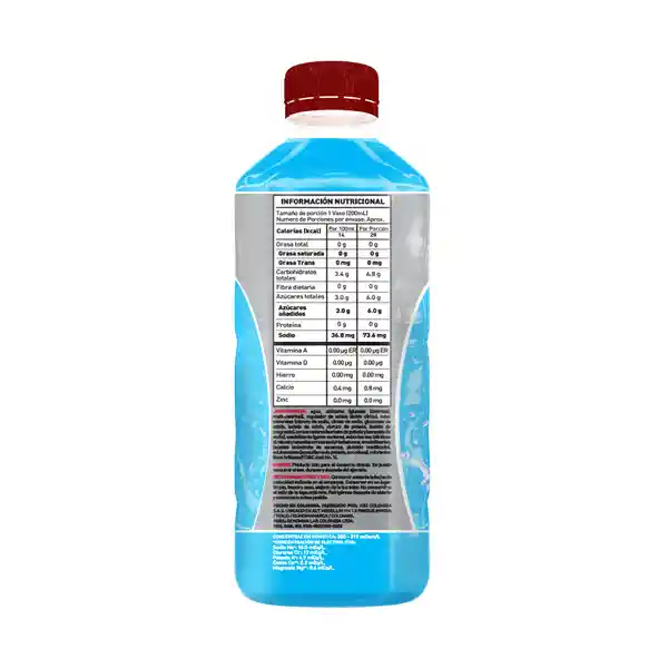 Suerox Bebida Mora Azul Con 5 Iones 630 mL