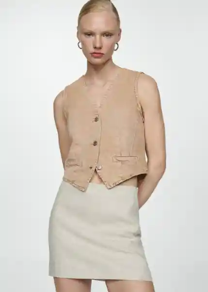 Chaleco Taylor Arena Talla S Mujer Mango