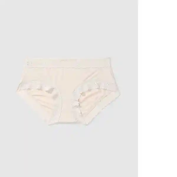 Panti Tela Real Beige Aerie Talla Medium American Eagle