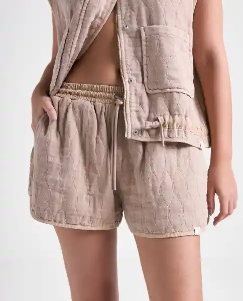 Bermuda Short Mujer Café Talla 10 659G000_CAF171038 Americanino