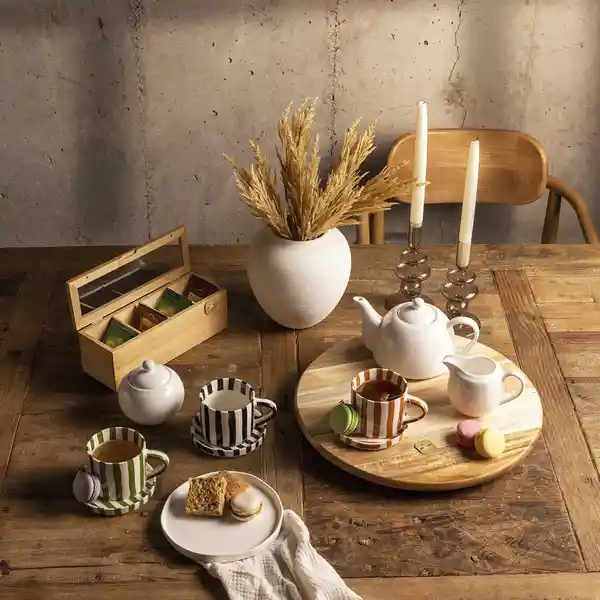Caja Para el té en Bambú 26 cm Ambiente Gourmet