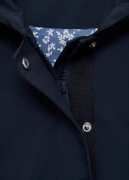 Chaqueta Bania Navy Talla 08 Niños Mango