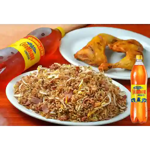 Combo Pollo Entero + Colombiana 1 l