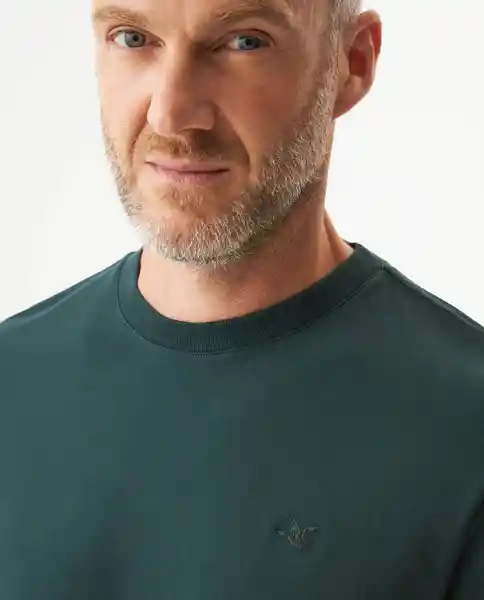 Camiseta Basic Duotone Verde Galloway Ultraoscuro M Chevignon