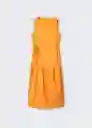 Vestido Tutti-H Naranja Talla XL Mujer Mango