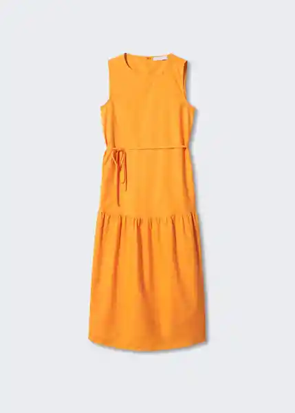 Vestido Tutti-H Naranja Talla XL Mujer Mango