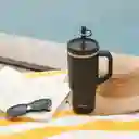 Qwetch Vaso Isotérmico Travel Negro Mate 900 mL