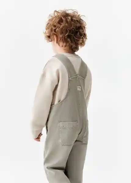 Peto Largo Milos Niños Khaki Talla 69 Mango