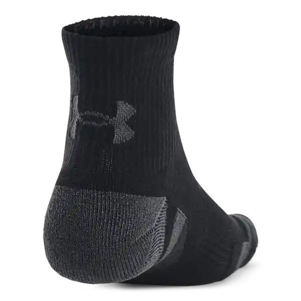 Under Armour Calcetines Qtr Hombre Negro XL 1379510-001