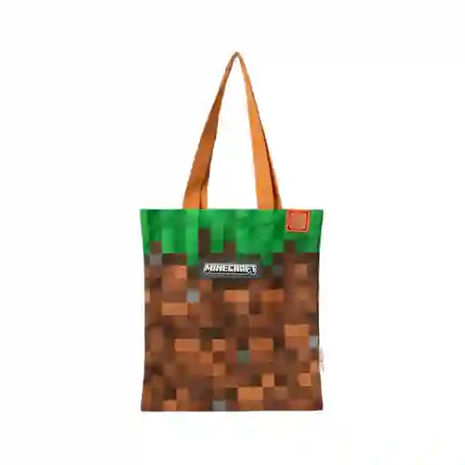 Bolso de Compras Serie Minecraft Café Miniso
