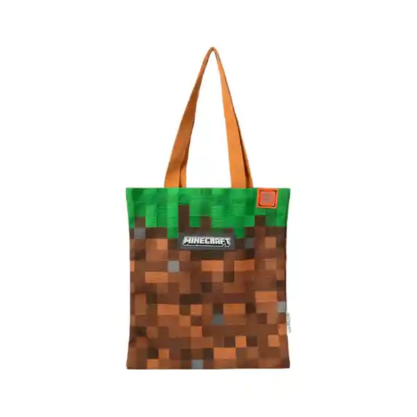 Bolso de Compras Serie Minecraft Café Miniso
