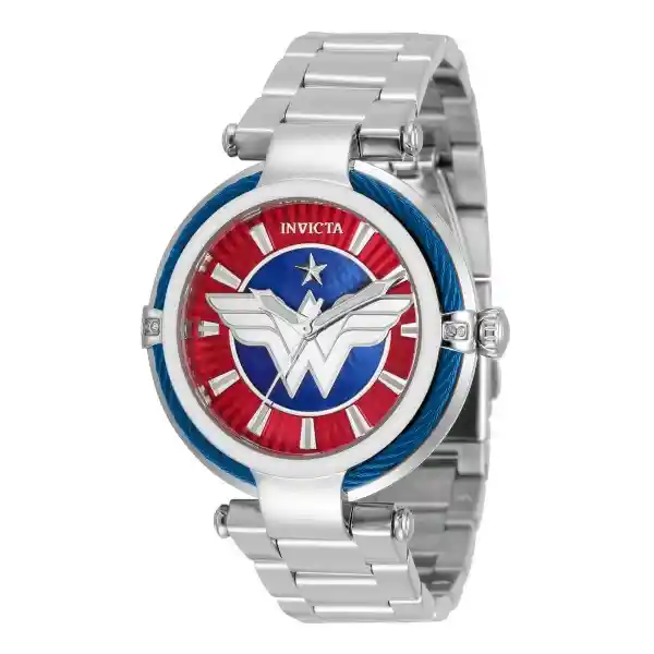 Reloj DC Comics Mujer Plateado INV34956 Invicta