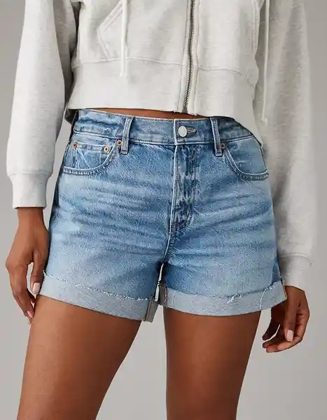 Short Mujer Azul Talla 0 American Eagle 05477702