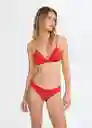 Braga Ondita Rojo Talla M Mujer Mango