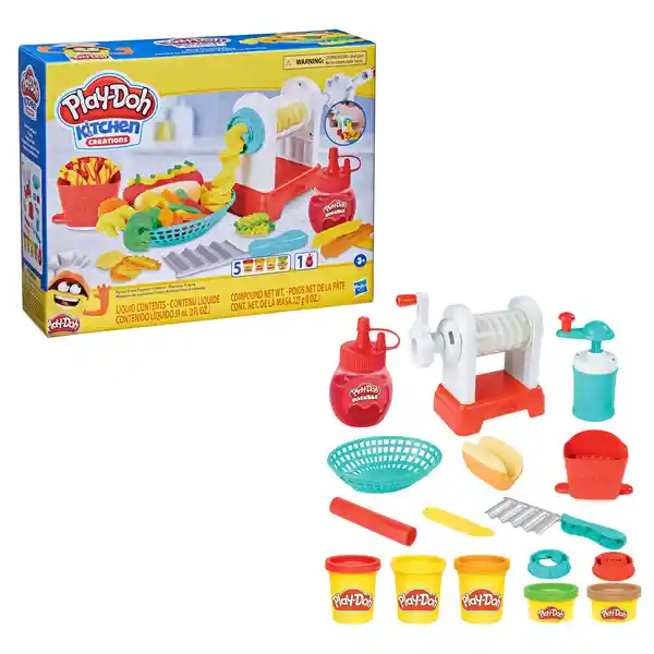   Play Doh  Maquina De Espirales Fritas 