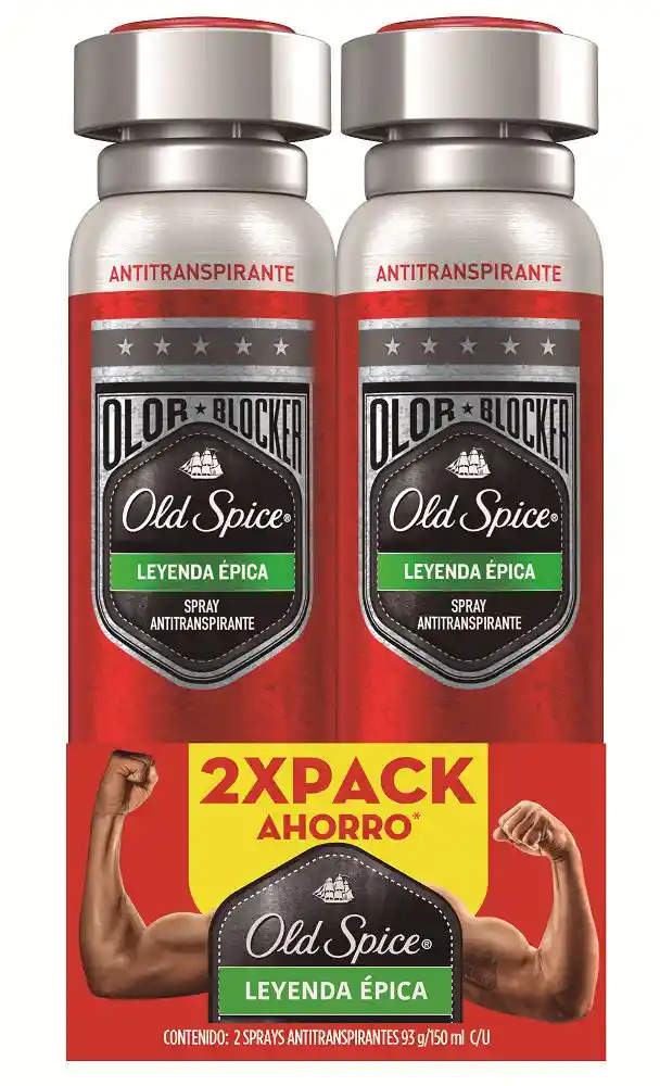 Old Spice Antitranspirante Leyenda Épica