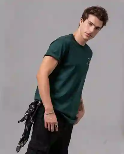 Camiseta Akt Hombre Verde Ocote Ultraoscuro XXL 96771 Rifle