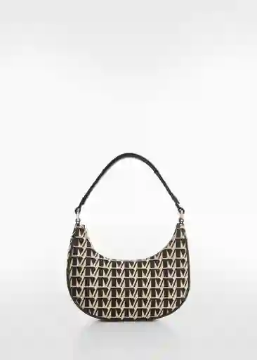 Bolso P Tur Negro Talla 99 Mujer Mango