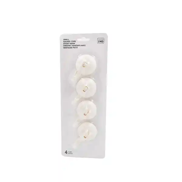 Miniso Pack de Ganchos Adhesivos Pequeños 2 Kg