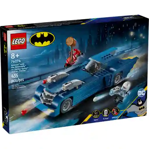 Set Construcción Batman vs. Harley Quinn y mr. Freeze Lego