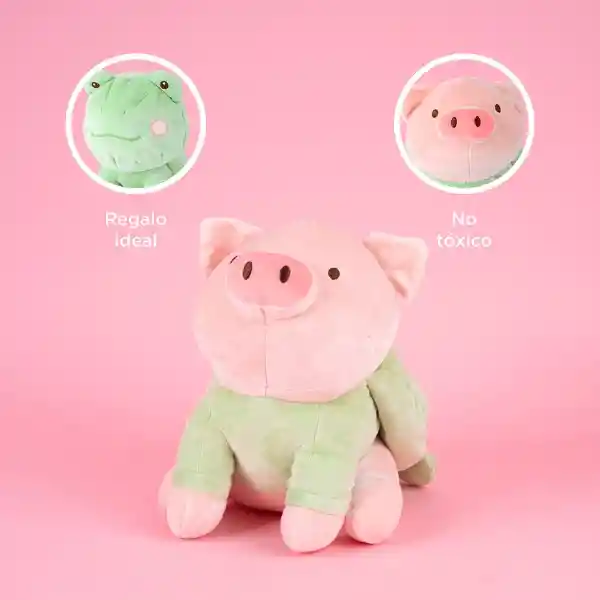 Peluche 12In Gigi Con Disfraz de Rana Mini Family Miniso