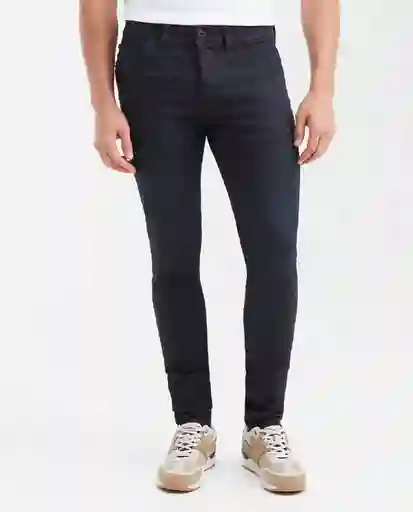 Jean Súper Slim Fit Color Azul Clásico Oscuro 36/32 Chevignon