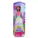 Mattel Muñeca Barbie Princess 18 Collar Rosa FJC94