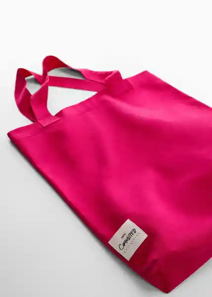 Bolso Nuova Fucsia Talla 99 Mujer Mango