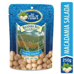 Del Alba Nueces de Macadamia Saladas