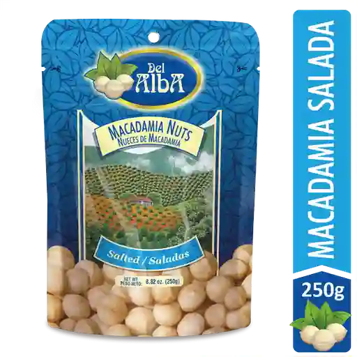 Del Alba Nueces de Macadamia Saladas