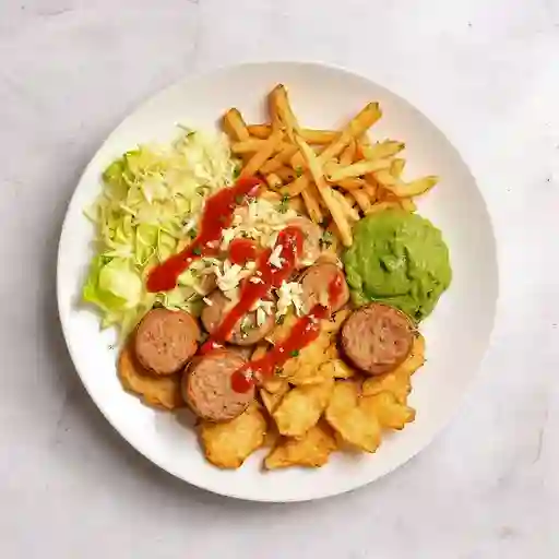 Salchipapa mini ranchera