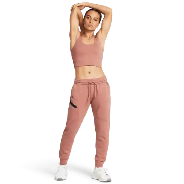 Under Armour Crop Meridian Fitted Mujer Rosado MD 1379153-696