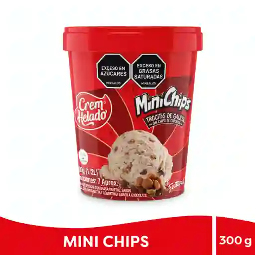 Tradicional Vaso Minichips 12 un x 300 g