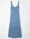 Vestido Mujer Azul Talla: 10 American Eagle