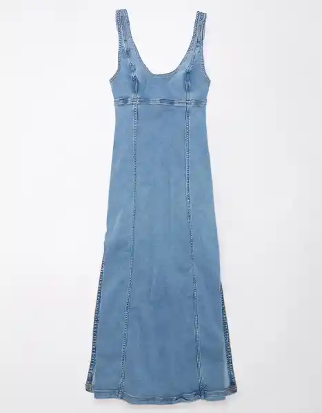 Vestido Mujer Azul Talla: 10 American Eagle