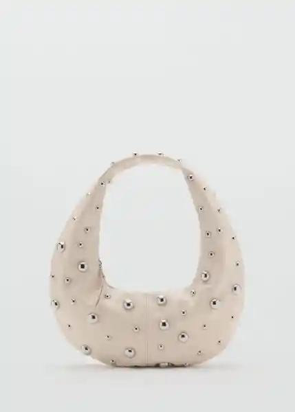 Bolso M Mei Offwhite Talla 99 Mujer Mango