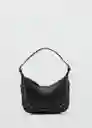 Bolso M Serrat Negro Talla 99 Mujer Mango