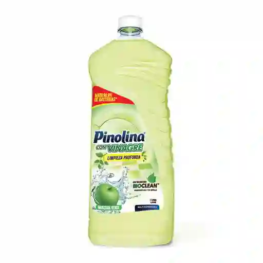 Pinolina Limpiador Desinfectante Multiusos con Vinagre Aroma Manzana Verde