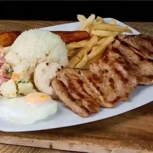 Bandeja con Cerdo