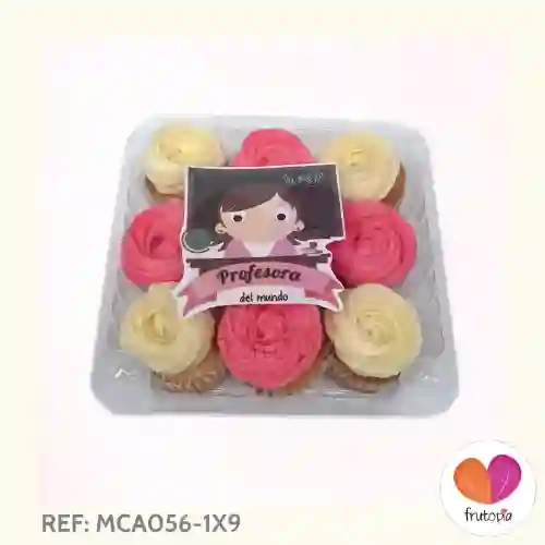 Minicupcakes X 9 Ref: Mca056-1x9 Profeso