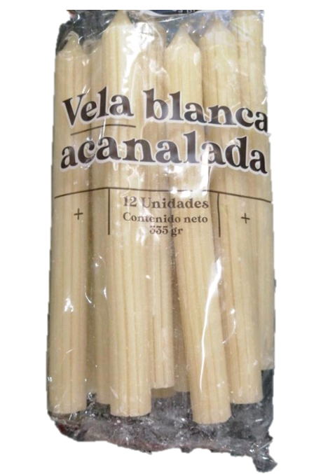 Tld Vela Blanca Acanalada 12 und