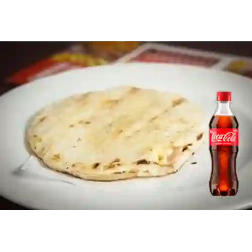 Arepa Doble Queso&Doble Jamón +Cocacola Org 400ml