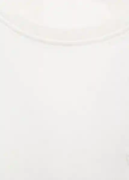 Camiseta Edge Offwhite Talla 06 Niñas Mango